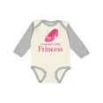 thumbnail image 1 of Inktastic Grandma's Little Princess Girls Long Sleeve Baby Bodysuit, 1 of 5