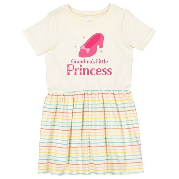 Inktastic Grandma's Little Princess Girls Toddler Dress