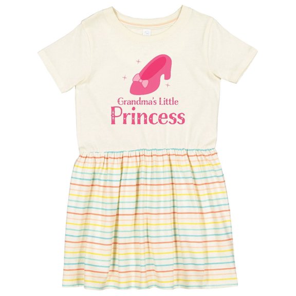 Inktastic Grandma's Little Princess Girls Toddler Dress