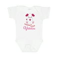 thumbnail image 1 of Inktastic Grandma's Little Valentine Boys or Girls Baby Bodysuit, 1 of 5