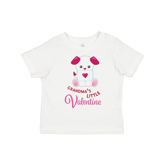 Inktastic Grandma's Little Valentine Boys or Girls Toddler T-Shirt