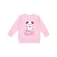 thumbnail image 1 of Inktastic Grandma's Little Valentine Toddler Sweatshirt, 1 of 4