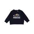 thumbnail image 1 of Inktastic Grandma's Princess Crown and Flowers Baby Sweatshirt, 1 of 4