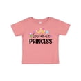 thumbnail image 1 of Inktastic Grandma's Princess Crown and Flowers Girls Baby T-Shirt, 1 of 5