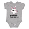 thumbnail image 1 of Inktastic Grandma's Snuggle Bunny Easter Girls Baby Bodysuit, 1 of 5