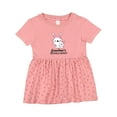thumbnail image 1 of Inktastic Grandma's Snuggle Bunny Easter Girls Baby Dress, 1 of 5