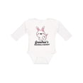 thumbnail image 1 of Inktastic Grandma's Snuggle Bunny Easter Girls Long Sleeve Baby Bodysuit, 1 of 5