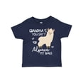 thumbnail image 1 of Inktastic Grandma's You Say Alpaca My Bags Boys or Girls Toddler T-Shirt, 1 of 5