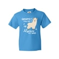 thumbnail image 1 of Inktastic Grandma's You Say Alpaca My Bags Youth T-Shirt, 1 of 5