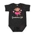 thumbnail image 1 of Inktastic Grandmama Girl Ballerina Monkey Girls Baby Bodysuit, 1 of 5