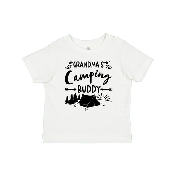 Inktastic Grandmas Camping Buddy Boys or Girls Baby T-Shirt