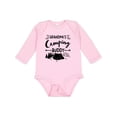 thumbnail image 1 of Inktastic Grandmas Camping Buddy Boys or Girls Long Sleeve Baby Bodysuit, 1 of 5