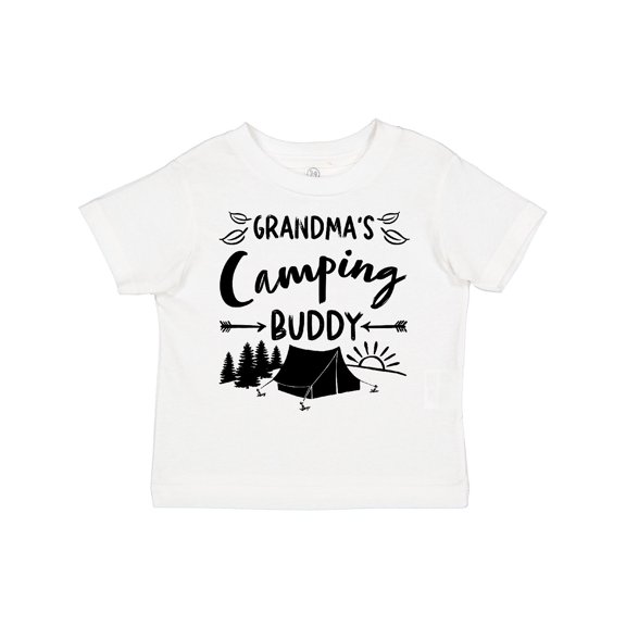 Inktastic Grandmas Camping Buddy Boys or Girls Toddler T-Shirt