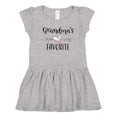 thumbnail image 1 of Inktastic Grandmas Favorite- Heart Grandchild Girls Toddler Dress, 1 of 5