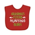 thumbnail image 1 of Inktastic Grandmas Future Hunting Buddy Boys or Girls Baby Bib, 1 of 4