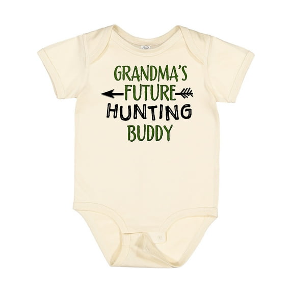 Inktastic Grandmas Future Hunting Buddy Boys or Girls Baby Bodysuit