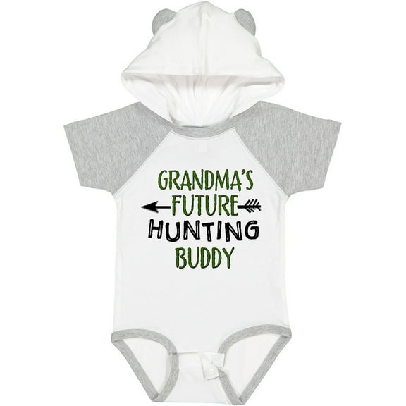 Inktastic Grandmas Future Hunting Buddy Boys or Girls Baby Bodysuit