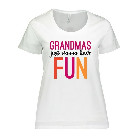 Inktastic Grandmas Have Fun Women's Plus Size T-Shirt