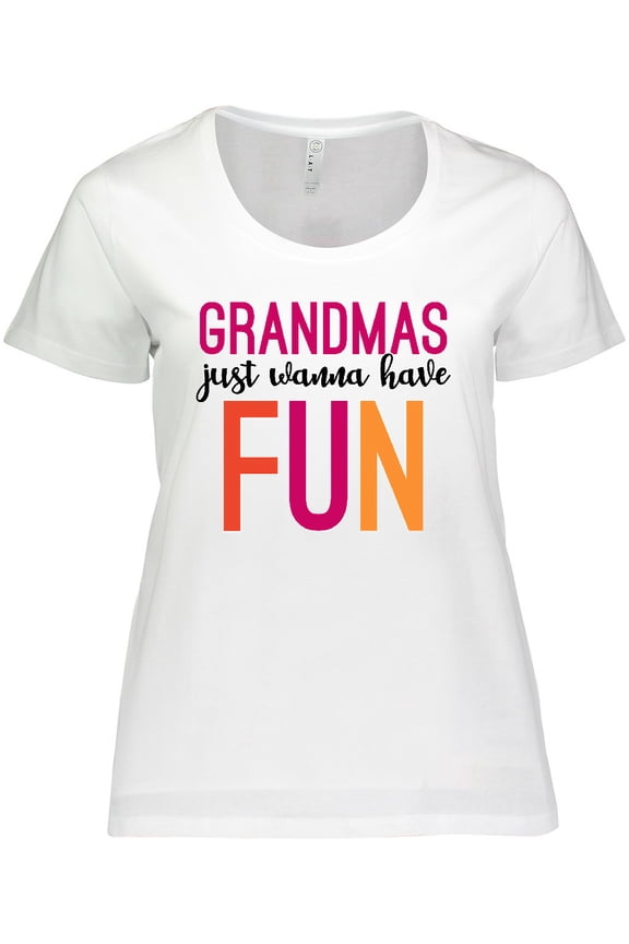 Grandmas Have Fun Women's Plus Size T-Shirt