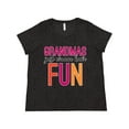 thumbnail image 1 of Inktastic Grandmas Have Fun Women's Plus Size T-Shirt, 1 of 5