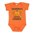 thumbnail image 1 of Inktastic Grandmas Little Pumpkin with Leaves and Stars Boys or Girls Baby Bodysuit, 1 of 5