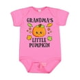 thumbnail image 1 of Inktastic Grandmas Little Pumpkin with Leaves and Stars Boys or Girls Baby Bodysuit, 1 of 5