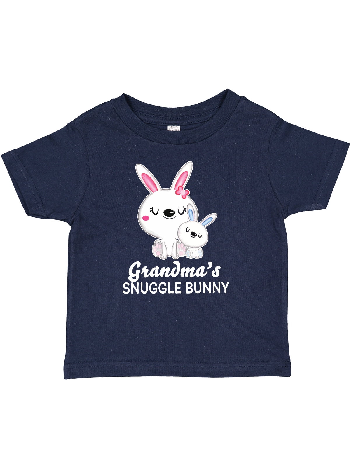 Inktastic Mimi's Snuggle Bunny Easter Toddler T-Shirt - Cute Grandma & Granddaughter Design, 100% Cotton