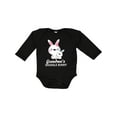 thumbnail image 1 of Inktastic Grandmas Snuggle Bunny Easter Boys Long Sleeve Baby Bodysuit, 1 of 5