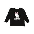 thumbnail image 1 of Inktastic Grandmas Snuggle Bunny Easter Boys Long Sleeve Toddler T-Shirt, 1 of 5