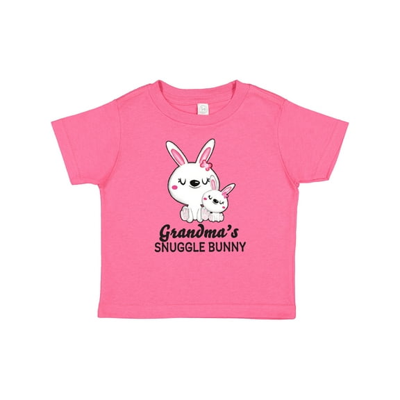 Inktastic Grandmas Snuggle Bunny Easter Girls Baby T-Shirt