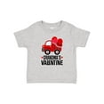 thumbnail image 1 of Inktastic Grandmas Valentine Baby Boy Heart Truck Boys Baby T-Shirt, 1 of 5