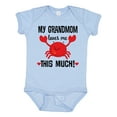 thumbnail image 1 of Inktastic Grandmom Loves Me Grandchild Boys or Girls Baby Bodysuit, 1 of 5