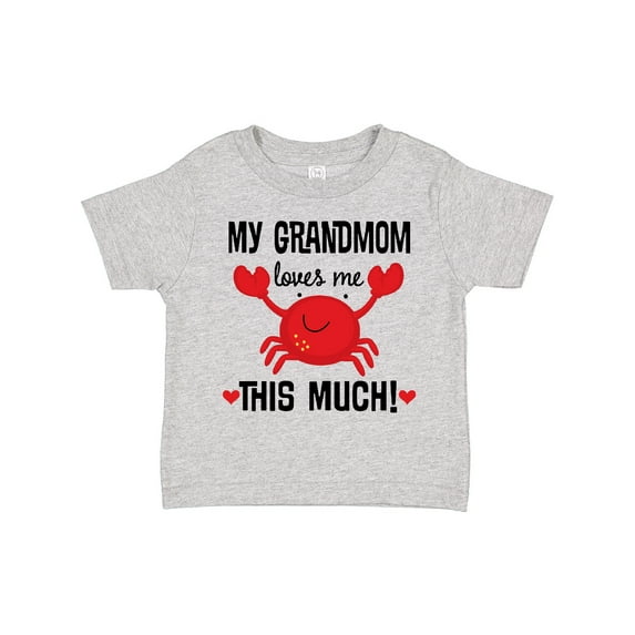 Inktastic Grandmom Loves Me Grandchild Boys or Girls Toddler T-Shirt