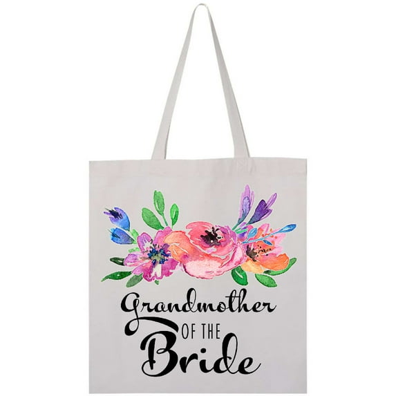 Inktastic Grandmother of the Bride with Bouquet Tote Bag