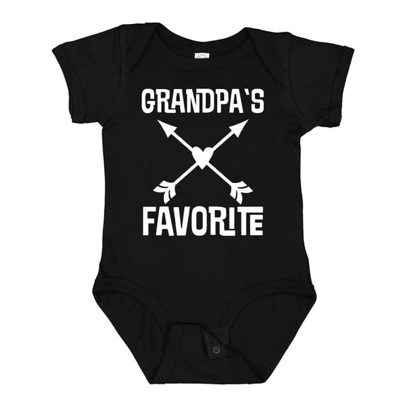 Inktastic Grandpa Favorite Grandchild Boys or Girls Baby Bodysuit