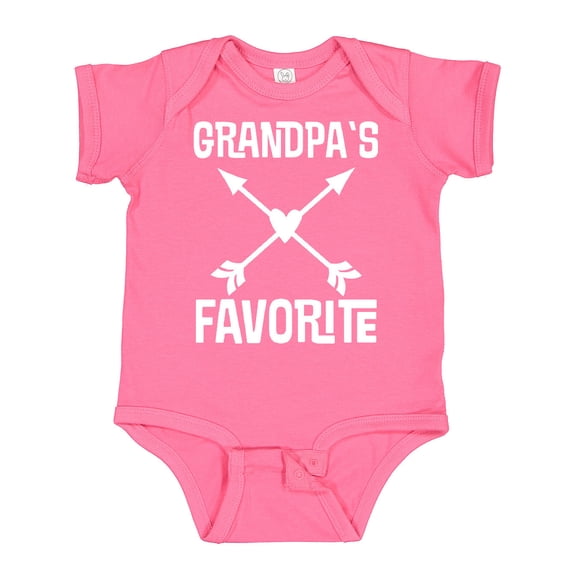 Inktastic Grandpa Favorite Grandchild Boys or Girls Baby Bodysuit