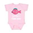 thumbnail image 1 of Inktastic Grandpa Fishing Buddy Girls Fish Girls Baby Bodysuit, 1 of 5