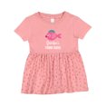 thumbnail image 1 of Inktastic Grandpa Fishing Buddy Girls Fish Girls Baby Dress, 1 of 5