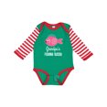 thumbnail image 1 of Inktastic Grandpa Fishing Buddy Girls Fish Girls Long Sleeve Baby Bodysuit, 1 of 5