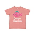 thumbnail image 1 of Inktastic Grandpa Fishing Buddy Girls Fish Girls Toddler T-Shirt, 1 of 5