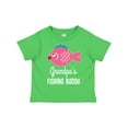 thumbnail image 1 of Inktastic Grandpa Fishing Buddy Girls Fish Girls Toddler T-Shirt, 1 of 5