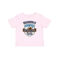 thumbnail image 1 of Inktastic Grandpa Football Buddy Boys or Girls Baby T-Shirt, 1 of 5