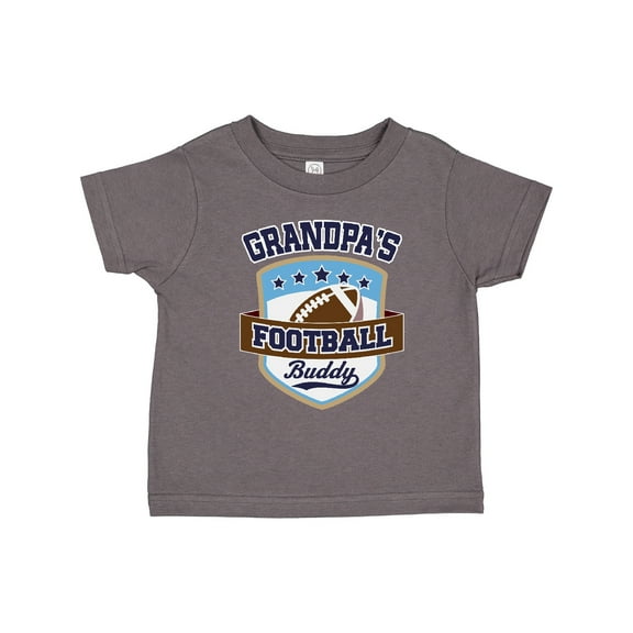 Inktastic Grandpa Football Buddy Boys or Girls Toddler T-Shirt