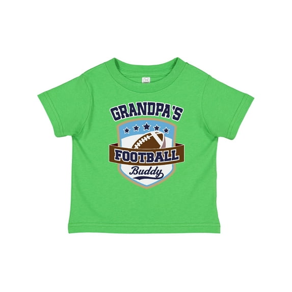 Inktastic Grandpa Football Buddy Boys or Girls Toddler T-Shirt