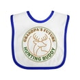 thumbnail image 1 of Inktastic Grandpa Future Hunting Buddy Deer Boys Baby Bib, 1 of 4