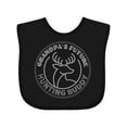 thumbnail image 1 of Inktastic Grandpa Future Hunting Buddy Deer Boys Baby Bib, 1 of 4