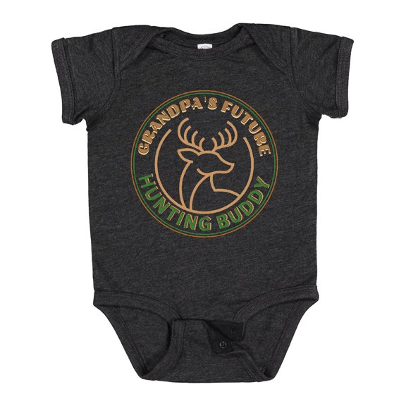Inktastic Grandpa Future Hunting Buddy Deer Boys Baby Bodysuit