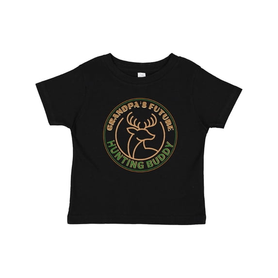 Inktastic Grandpa Future Hunting Buddy Deer Boys Baby T-Shirt