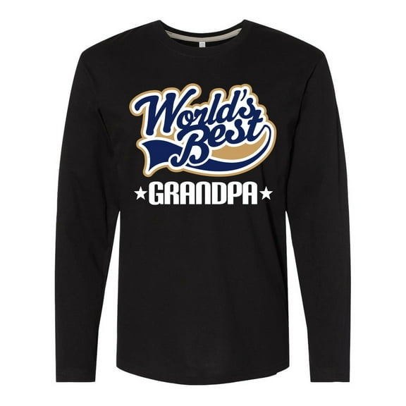 Inktastic Grandpa Grandparents Long Sleeve T-Shirt