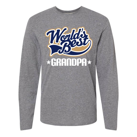 Inktastic Grandpa Grandparents Long Sleeve T-Shirt